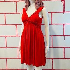 Red Twenty One Baby Doll Sleeveless Dress 👗